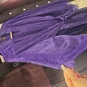 🔥sale Victoria's Secret purple robe